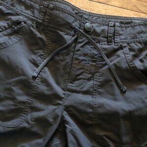 The North Face Gray crop outdoor pants